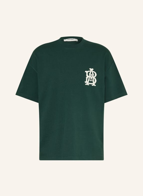 about:blank T-shirt GROEN / BLANC