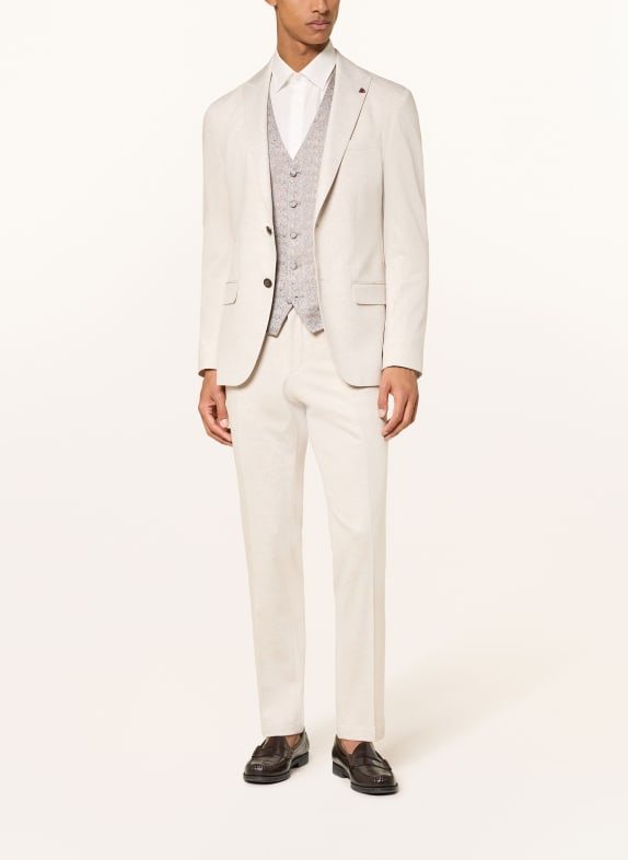 ROY ROBSON Slim fit colbert A250 LIGHT BROWN