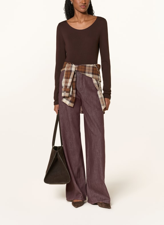 MAC DAYDREAM Wide Leg Jeans NEW ORLEANS 779 smoky purple