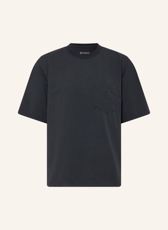 Goldwin T-Shirt OVERSIZED POCKET SCHWARZ