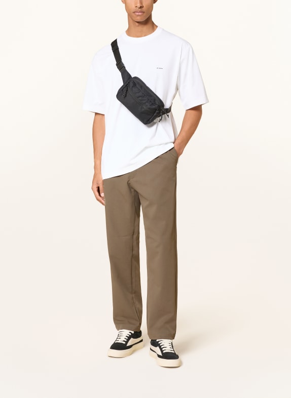 Goldwin Broek ONE TUCK Tapered Fit KAKI