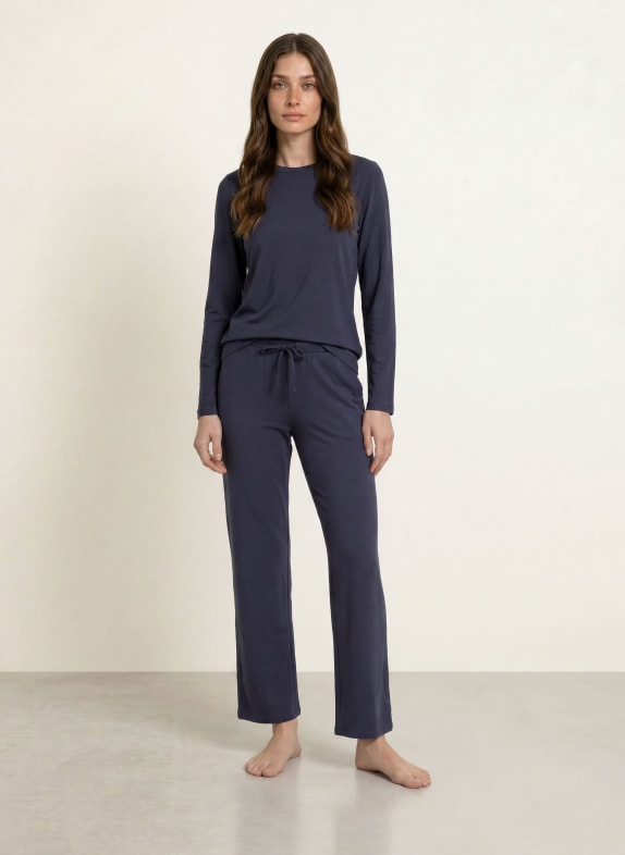 SCHIESSER Slaapbroek MIX + RELAX DONKERBLAUW