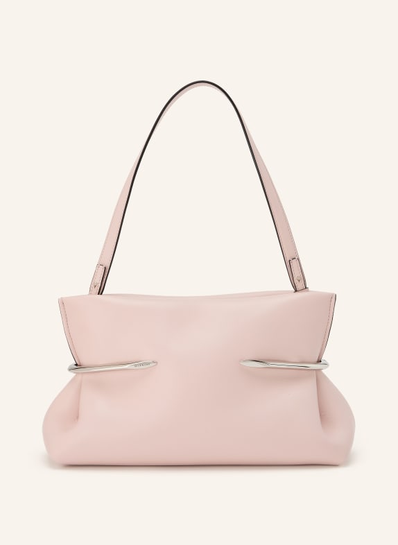 GIVENCHY Kopertówka PINCH JASNORÓŻOWY / SREBRNY