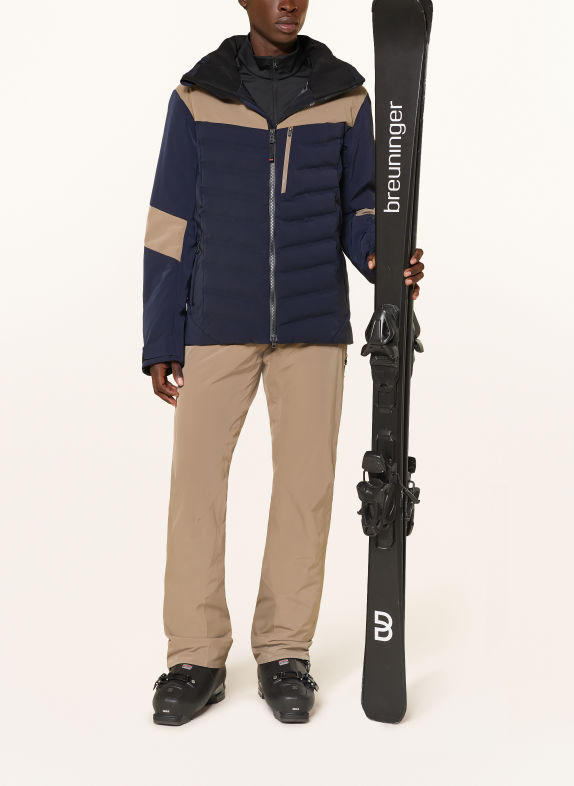 FIRE+ICE Ski-jas RADEK DONKERBLAUW / BEIGE