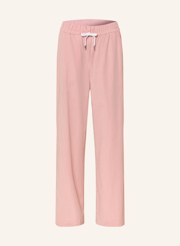 Sweaty Betty Bukser SUMMER STRIPE HVID / ROSA
