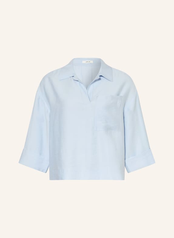 OPUS FELMARA blouse-style shirt with 3/4 sleeves LIGHT BLUE