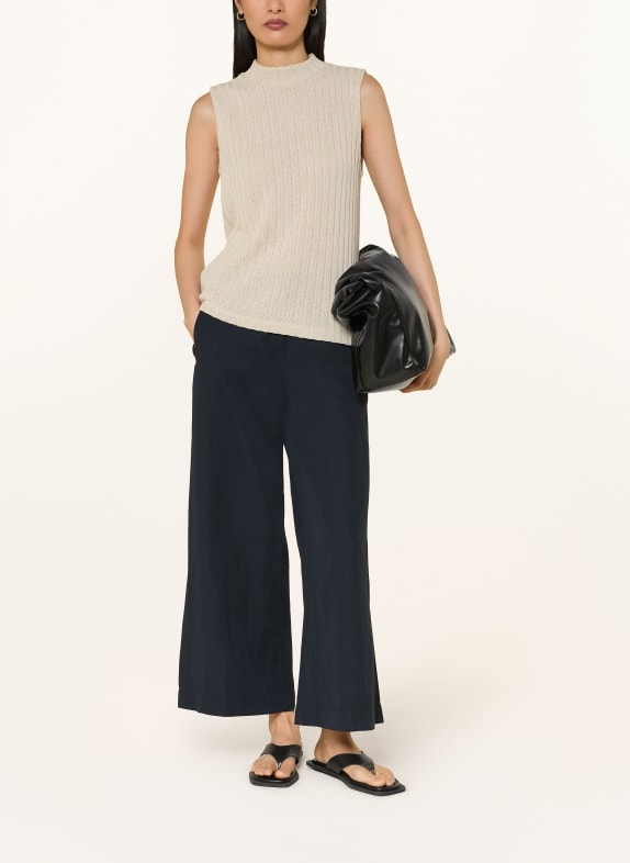 OPUS Culotte MAIGA FLOW DONKERBLAUW