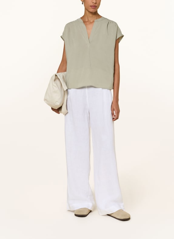 OPUS Bluse SAWOKO LYSEGRØN