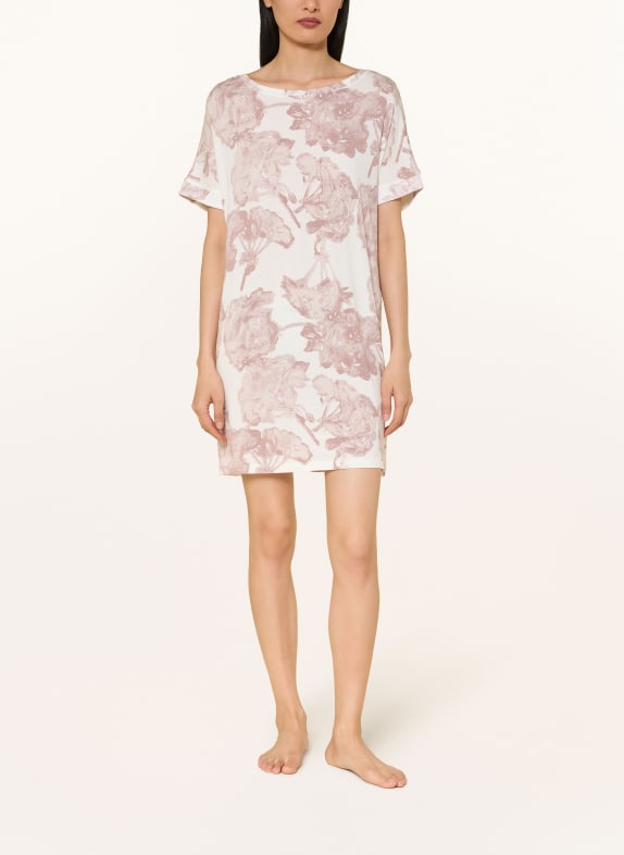 BOSS Nachtjapon ESSENCE VIEUX ROSE / WIT