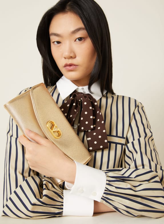VALENTINO GARAVANI Clutch DEVAIN GOLD