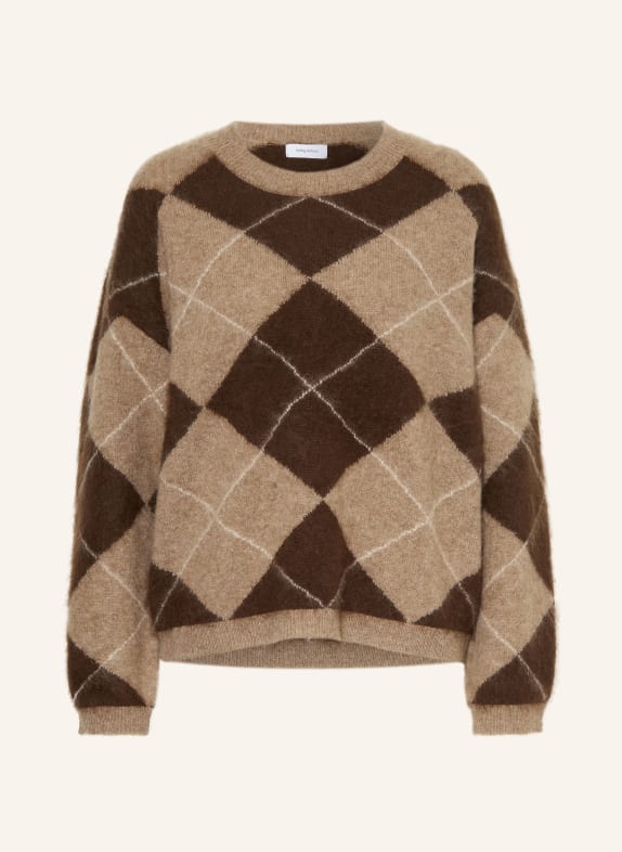 darling harbour Truien dark brown melange / greige melange / offwhite