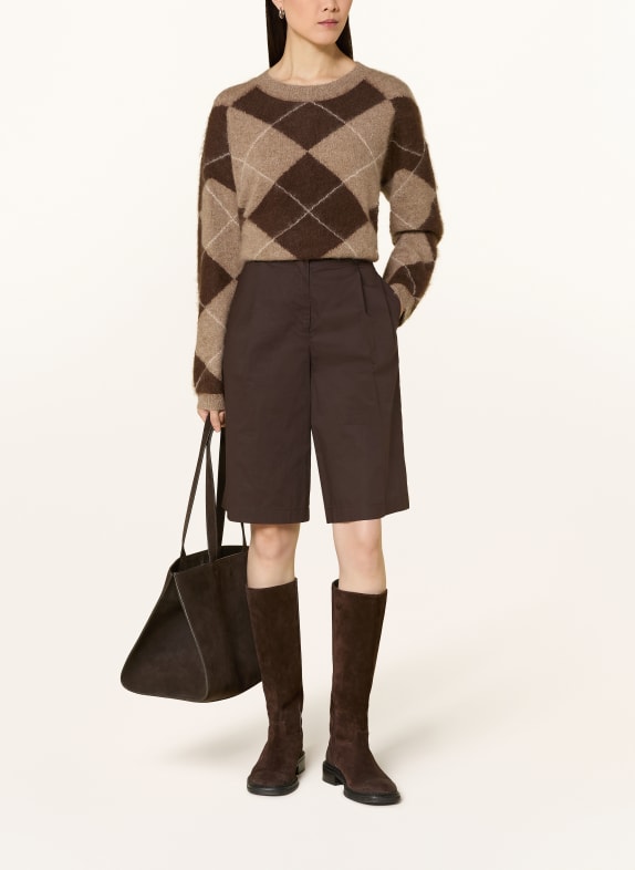 darling harbour Truien dark brown melange / greige melange / offwhite