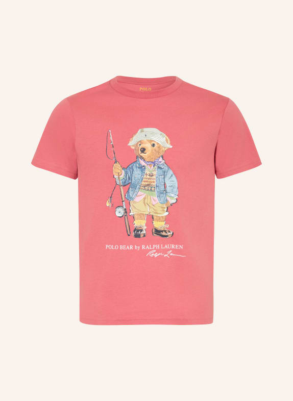 POLO RALPH LAUREN Koszulka JASNOCZERWONY