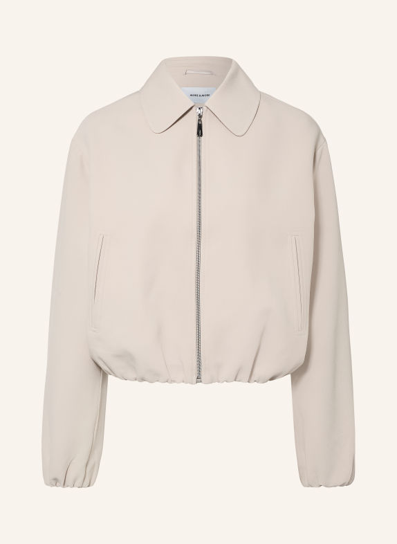 MORE & MORE Sweatjacke BEIGE