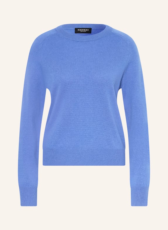 REPEAT Cashmere-Pullover BLAU