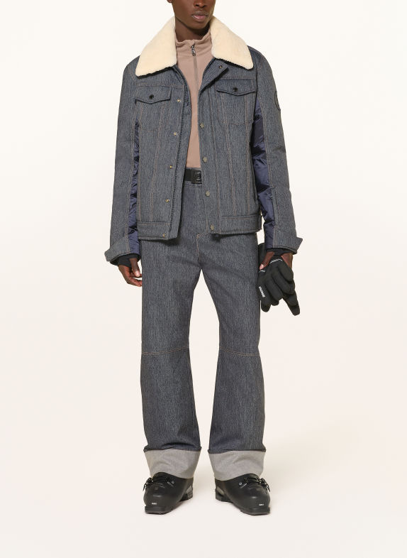 BOGNER Ski-broek JETT DONKERBLAUW / LICHTGRIJS
