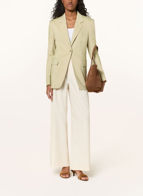 TIGER OF SWEDEN Blazer NARINA met linnen LICHTGROEN
