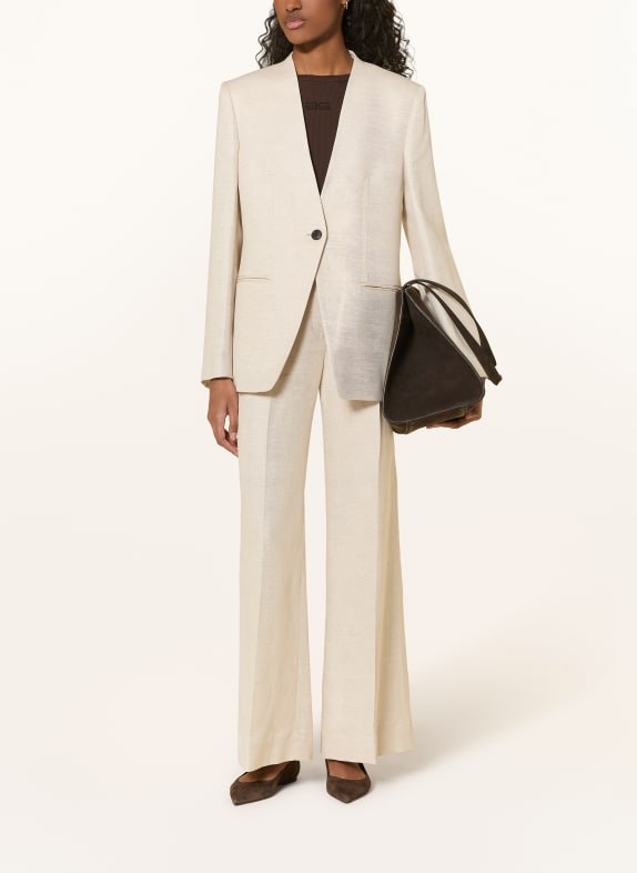TIGER OF SWEDEN Blazer JONI van linnen BEIGE