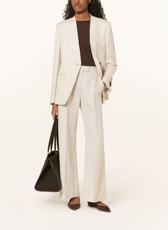TIGER OF SWEDEN Marlene-broek HEDVI met linnen BEIGE