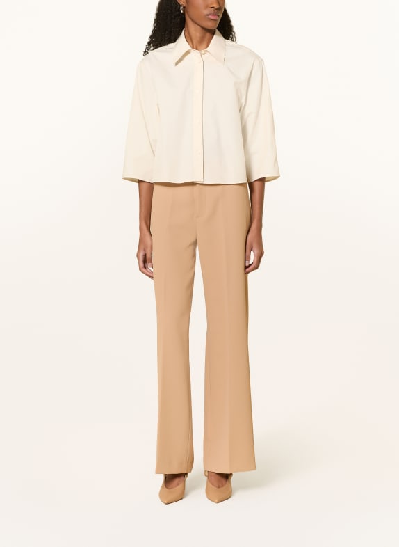 TIGER OF SWEDEN CORINS-overhemdblouse met 3/4-mouwen CRÈME