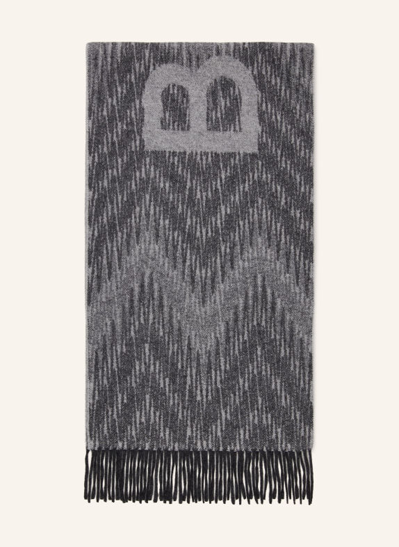 BOGNER Eșarfă SCARF-1 GRI DESCHIS / GRI ÎNCHIS