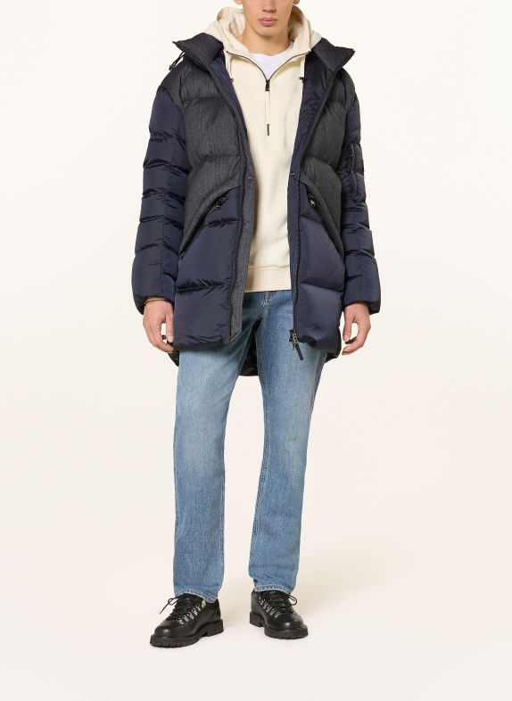 BOGNER Donsjas JONES-DW3 GRIJS / LICHTGRIJS / DONKERBLAUW