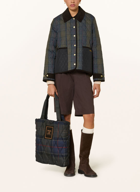 Barbour Shopper ARLENE DUNKELGRÜN / DUNKELROT / DUNKELBLAU