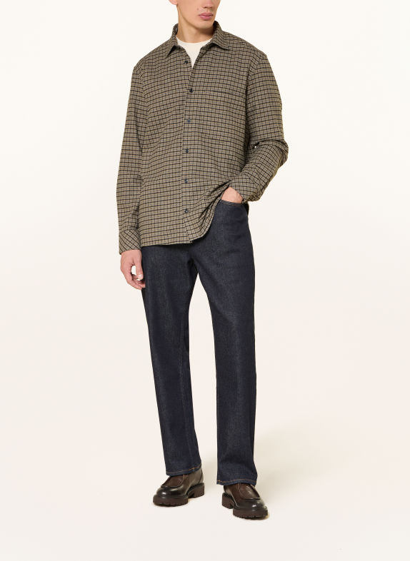 BOGNER Overhemd HARDY Comfort Fit GRIJS / LICHTGROEN / ZWART