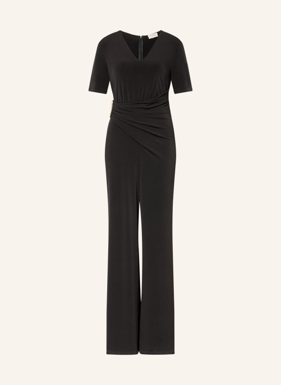 Vera Mont Jersey-overall SVART / GULD