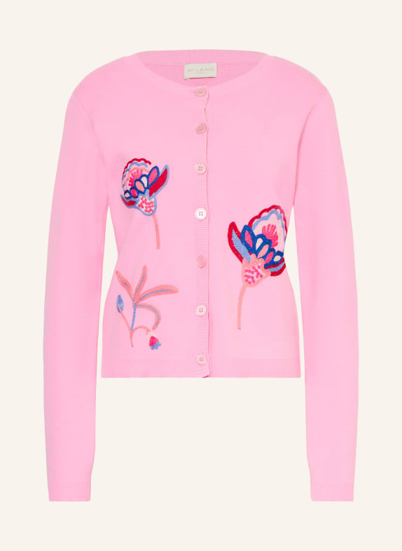 MILANO ITALY Cardigan PINK / RED / BLUE