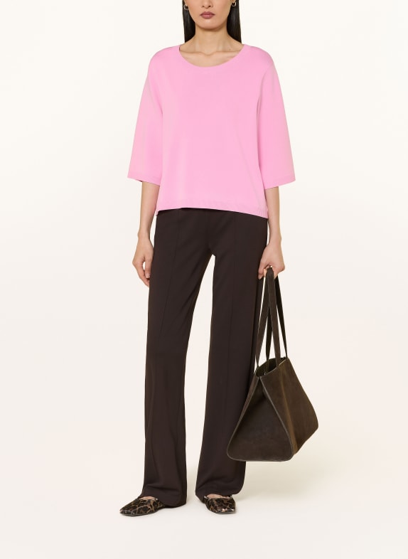 MILANO ITALY Jersey pants DARK BROWN