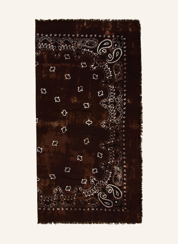 destin Tuch DUNKELBRAUN / WEISS / SCHWARZ