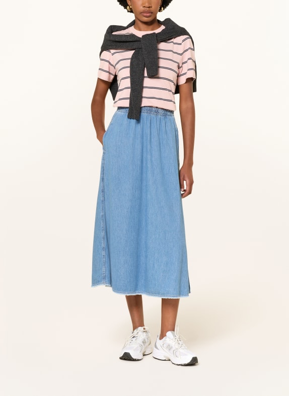 American Vintage Jeanskjol IZEWAY BLÅ