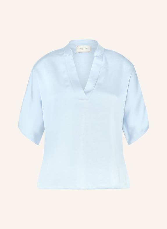 NEO NOIR ANELLE Satin Blouse LIGHT BLUE