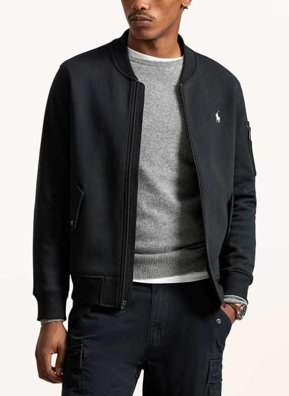 POLO RALPH LAUREN Bunda ČERNÁ