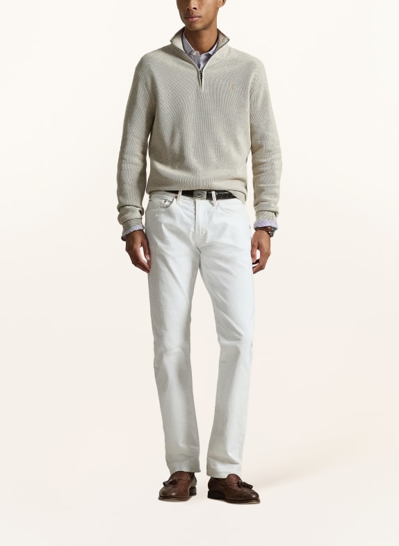 POLO RALPH LAUREN Pull à col roulé MARRON CLAIR