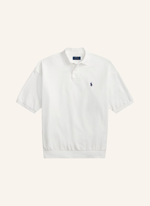 POLO RALPH LAUREN Koszulka polo z pikowanej dzianiny BIAŁY
