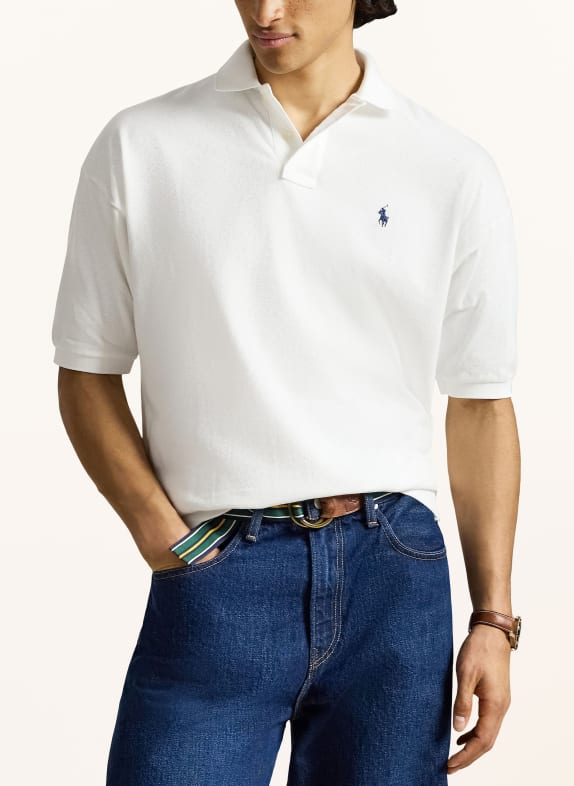 POLO RALPH LAUREN Piké polokošile BÍLÁ