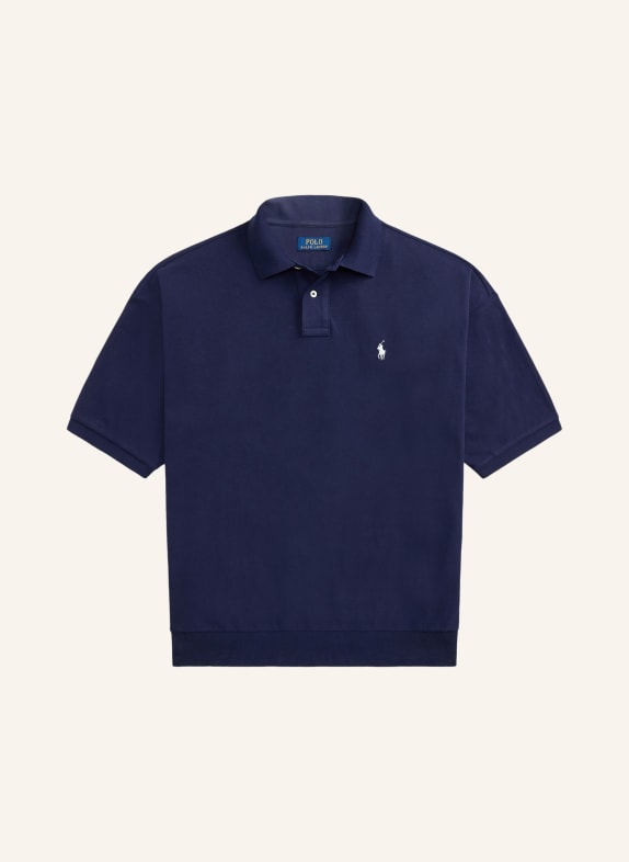 POLO RALPH LAUREN Piké polokošile TMAVĚ MODRÁ
