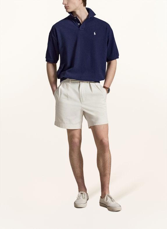 POLO RALPH LAUREN Piké polokošile TMAVĚ MODRÁ