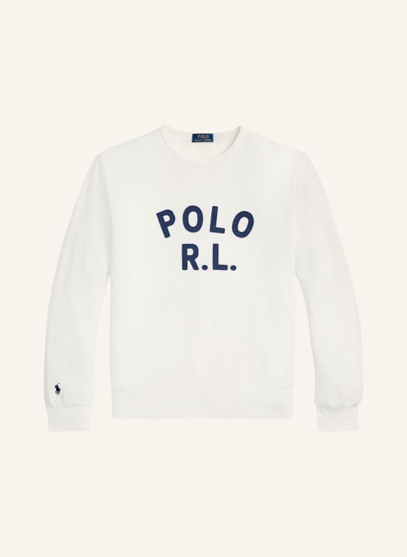POLO RALPH LAUREN Sweatshirt WEISS / DUNKELBLAU