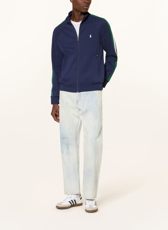 POLO RALPH LAUREN Sweatshirt DARK BLUE / GREEN / WHITE
