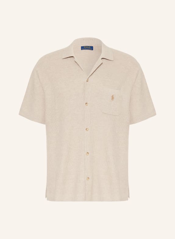 POLO RALPH LAUREN Chemise en maille Comfort Fit BEIGE