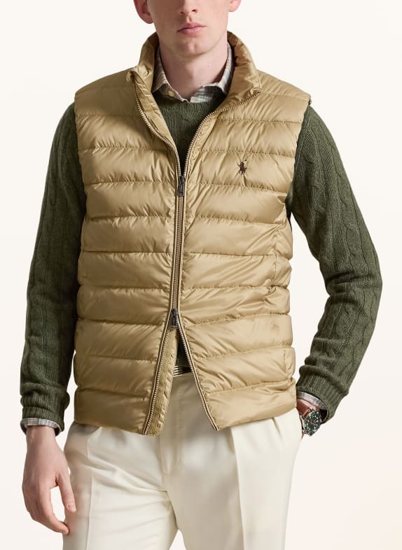 POLO RALPH LAUREN Daunenweste BEIGE