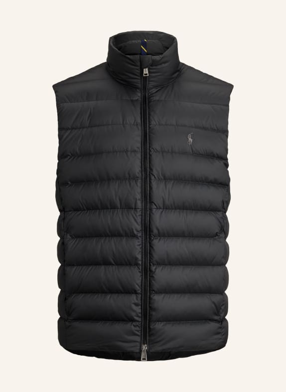 POLO RALPH LAUREN Down vest BLACK