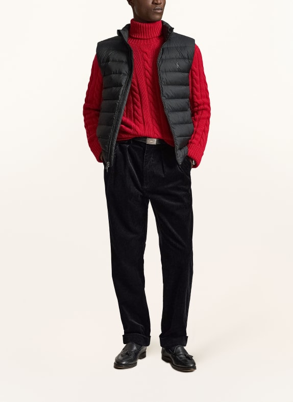 POLO RALPH LAUREN Daunenweste SCHWARZ