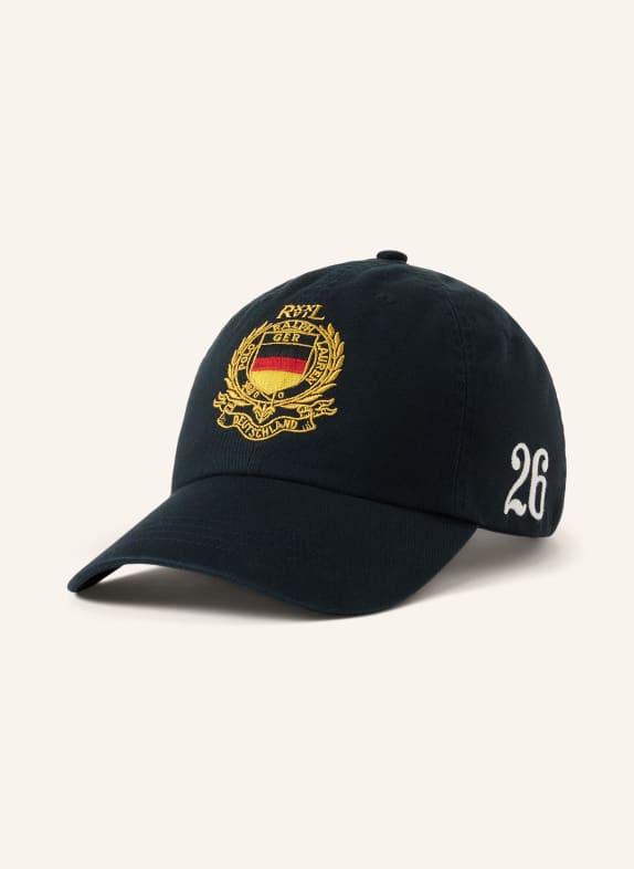 POLO RALPH LAUREN Cap BLACK / GOLD / RED