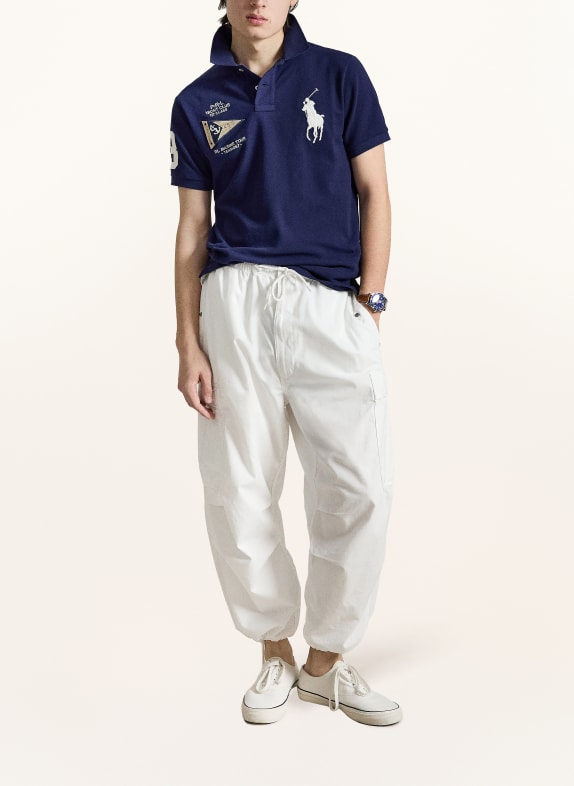 POLO RALPH LAUREN Polo en piqué BLEU FONCÉ / BLANC