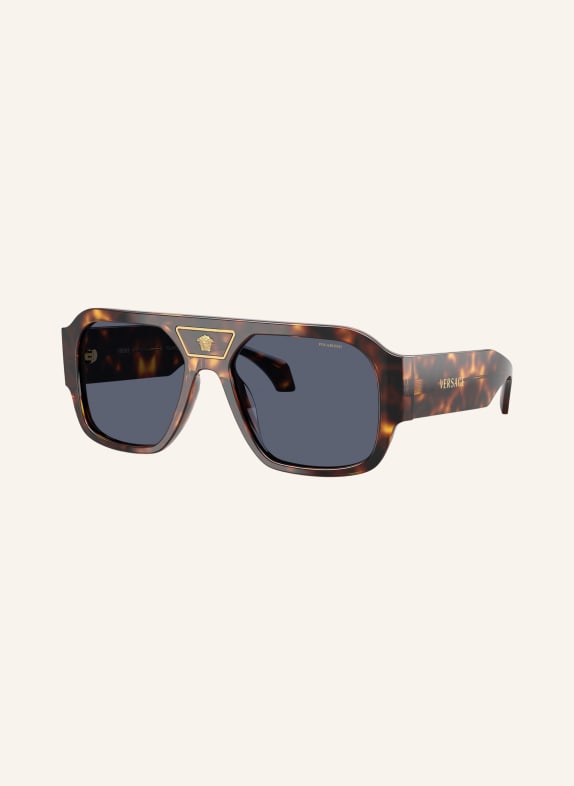 VERSACE Sunglasses VE4508U HAVANA/ DARK BLUE POLARIZED