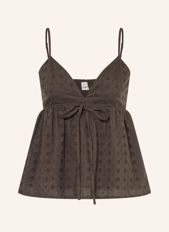 NEO NOIR Top KENINE MARRON FONCÉ